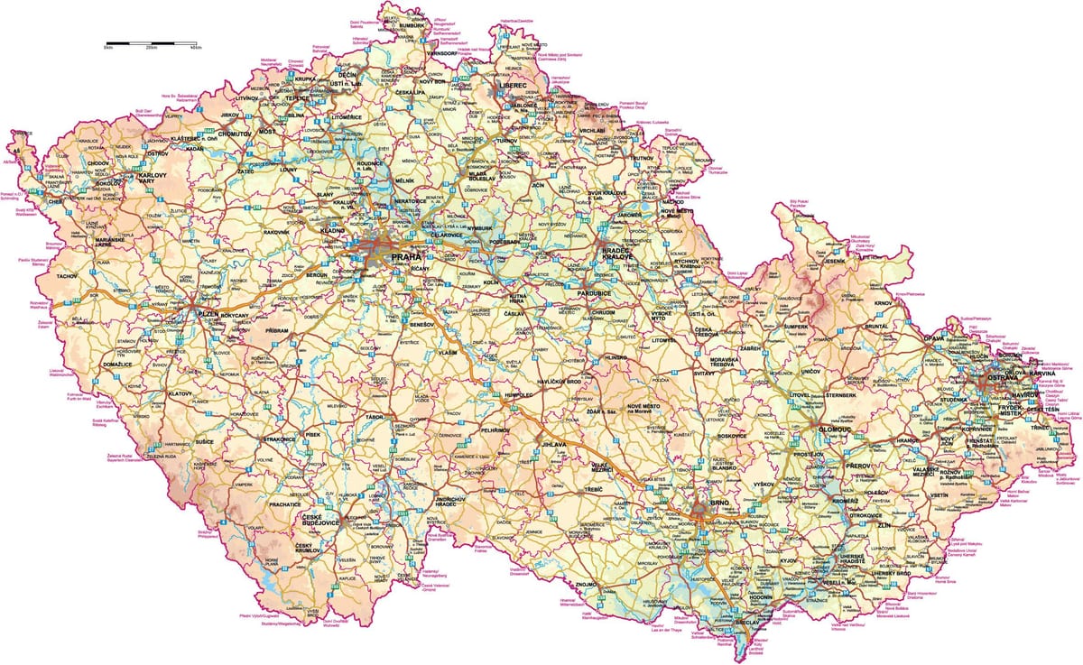 地図CZ