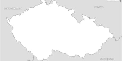 Czechia概要地図