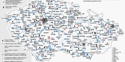 Czechia遺跡地図